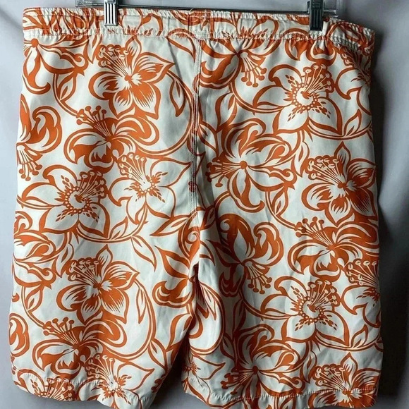 GAP MENS SIZE MEDIUM MESH LINED SWIM TRUNKS ELASTIC DRAWSTRING WAIST CLEAN - Picture 7 of 13
